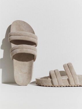 Varley Giles Quilted Slide Sandal